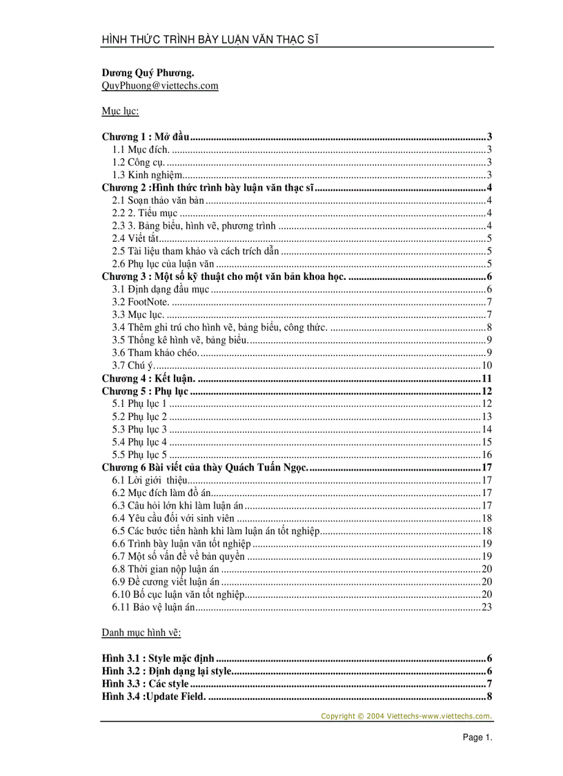 image for page Cách làm báo cáo khoa học 1