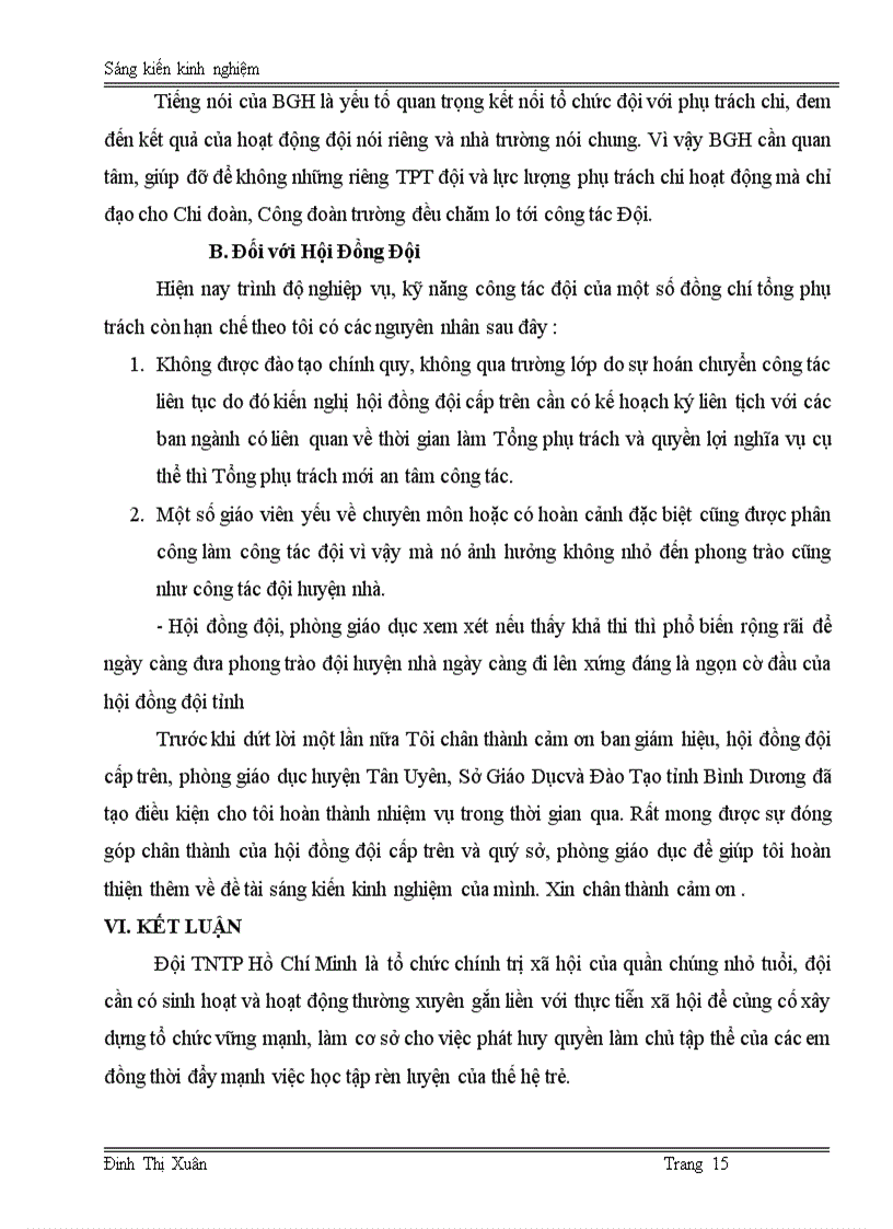 image for page Công tác đội 1