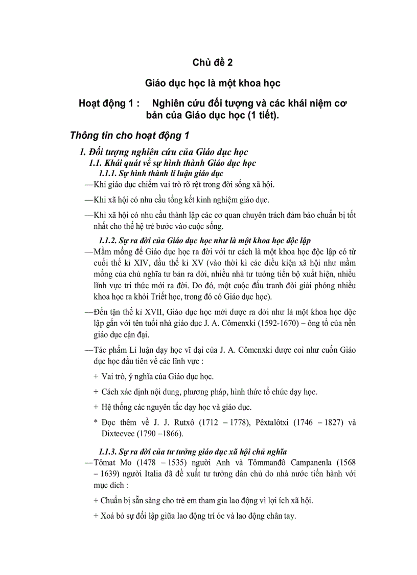 image for page Da1 Giáo dục học phần 1