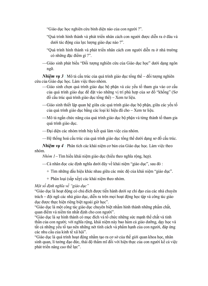 image for page Da1 Giáo dục học phần 1