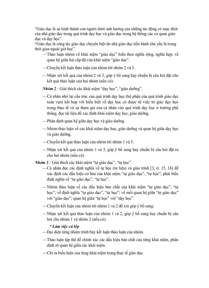 image for page Da1 Giáo dục học phần 1