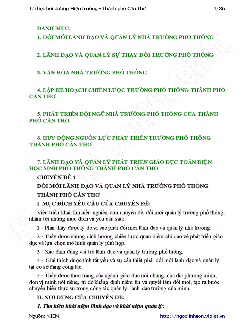 image for page Da2 Bồi dưỡng Hiệu trưởng Tài liệu Tp Cần Thơ