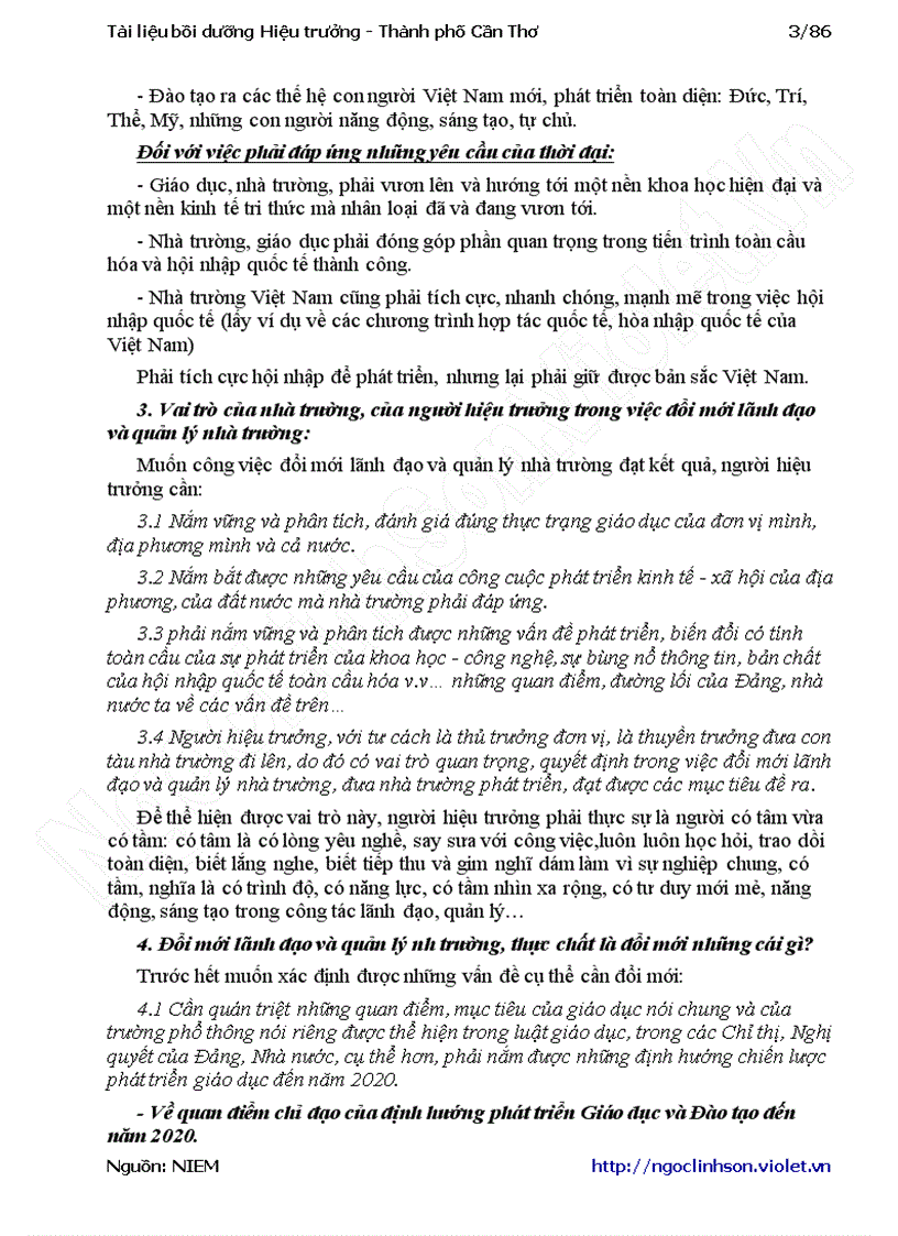 image for page Da2 Bồi dưỡng Hiệu trưởng Tài liệu Tp Cần Thơ