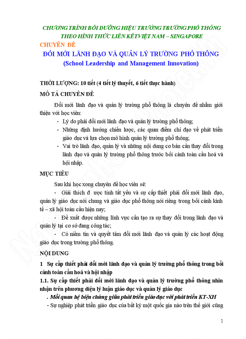image for page Da2 Đổi mới lãnh đạo và quản lý trường phổ thông