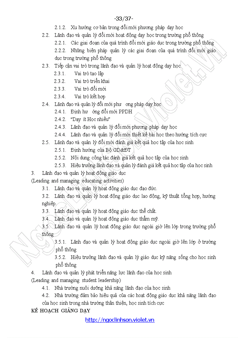 image for page Da2 Nội dung chương trình bồi dưỡng hiệu trưởng trường phổ thông theo hình thức liên kết Việt Nam Singapore