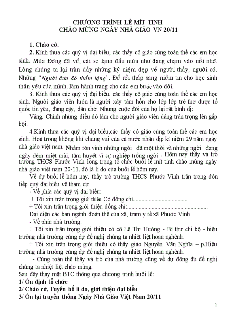 image for page Dẫn chương trình 20 11 1