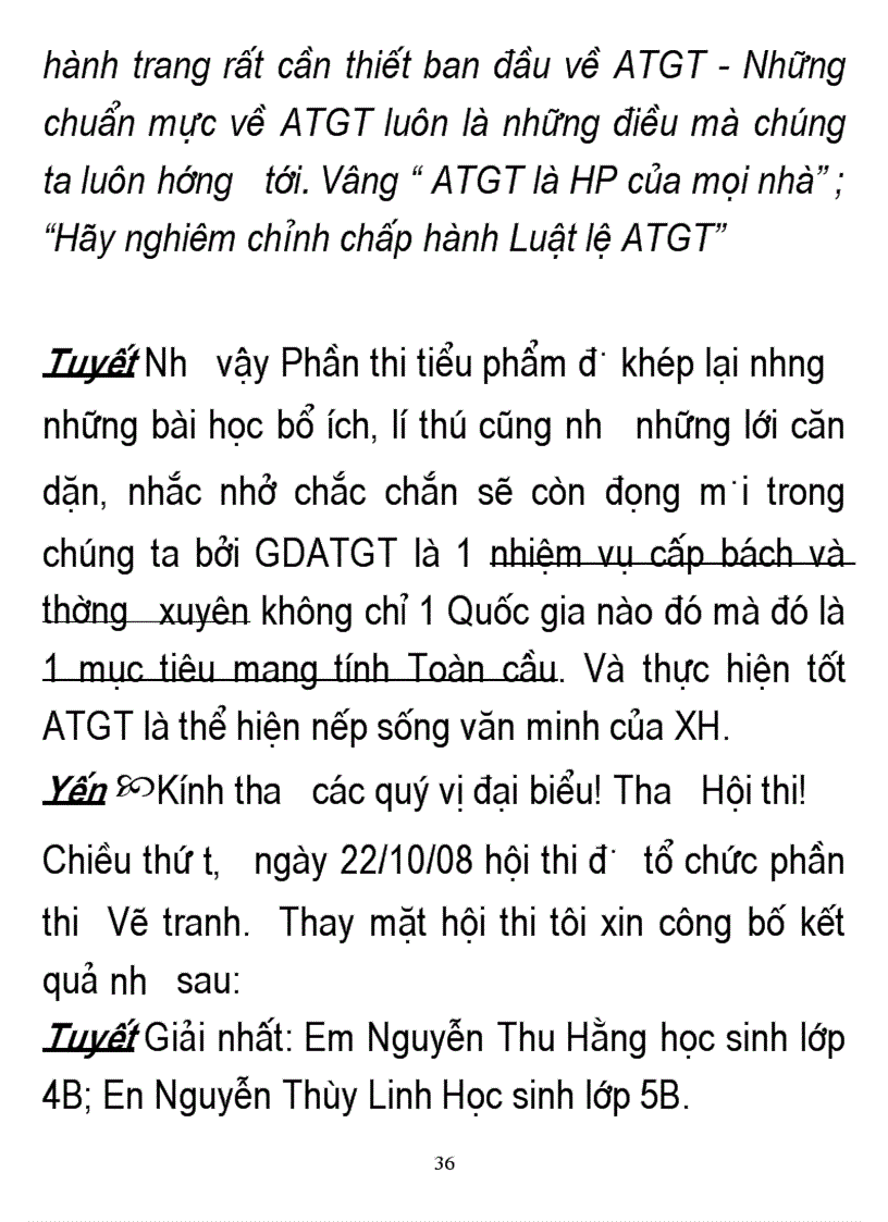 image for page Dan chuong trinh atgt