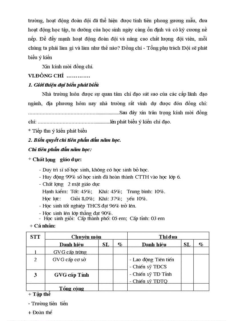 image for page Dẫn chương trình đại hội công nhân viêc chức