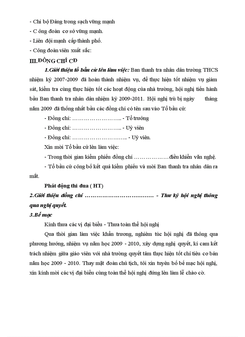 image for page Dẫn chương trình đại hội công nhân viêc chức