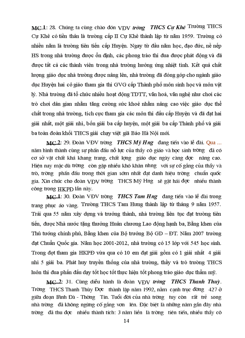 image for page Dẫn chương trình HKPĐ huyện