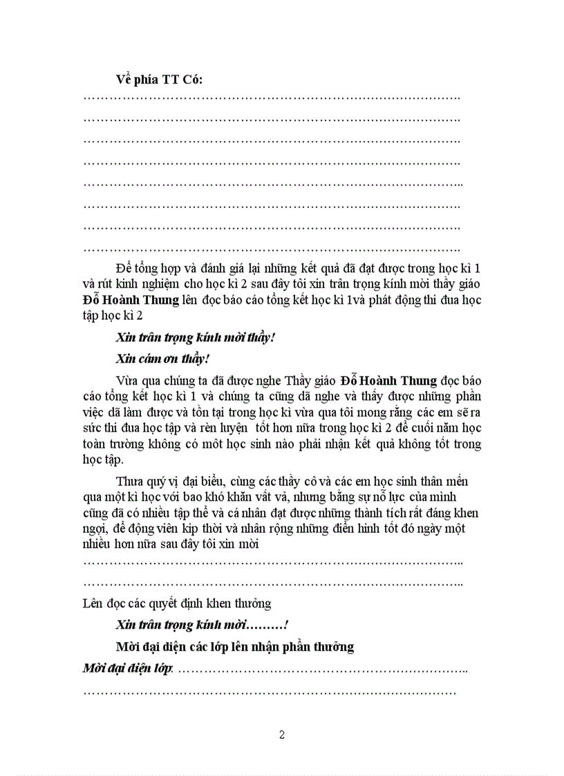 image for page Dan chuong trinh so ket hoc ki