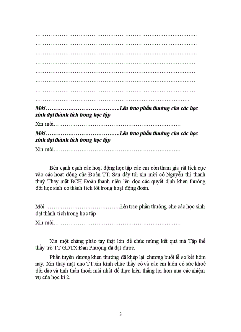 image for page Dan chuong trinh so ket hoc ki