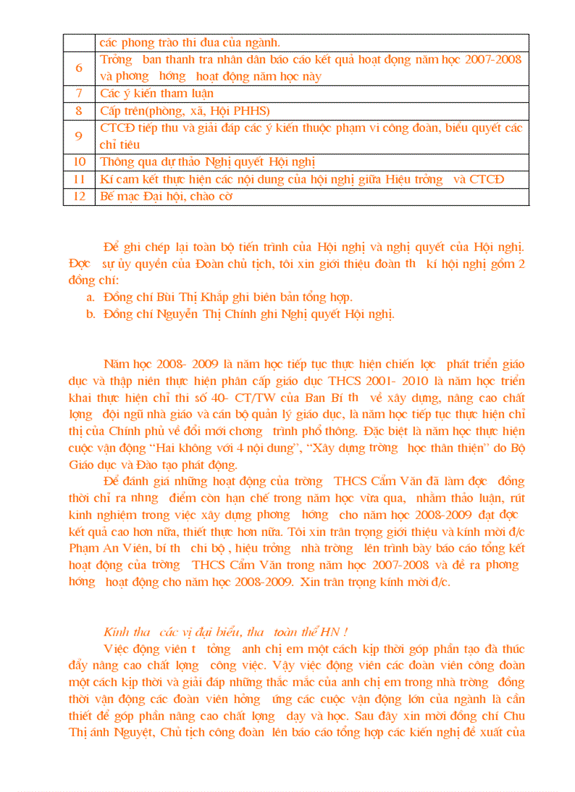 image for page Dan CT hoi nghi can bo vien chuc nam hoc 0708