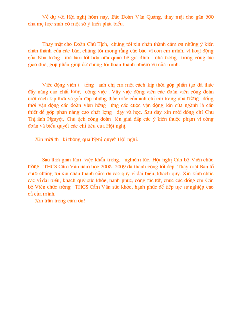 image for page Dan CT hoi nghi can bo vien chuc nam hoc 0708