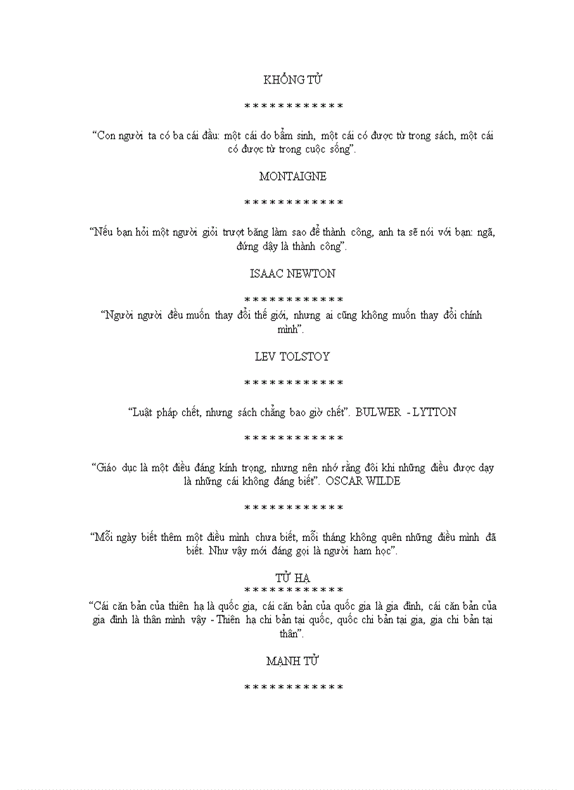 image for page Danh ngôn giáo duc