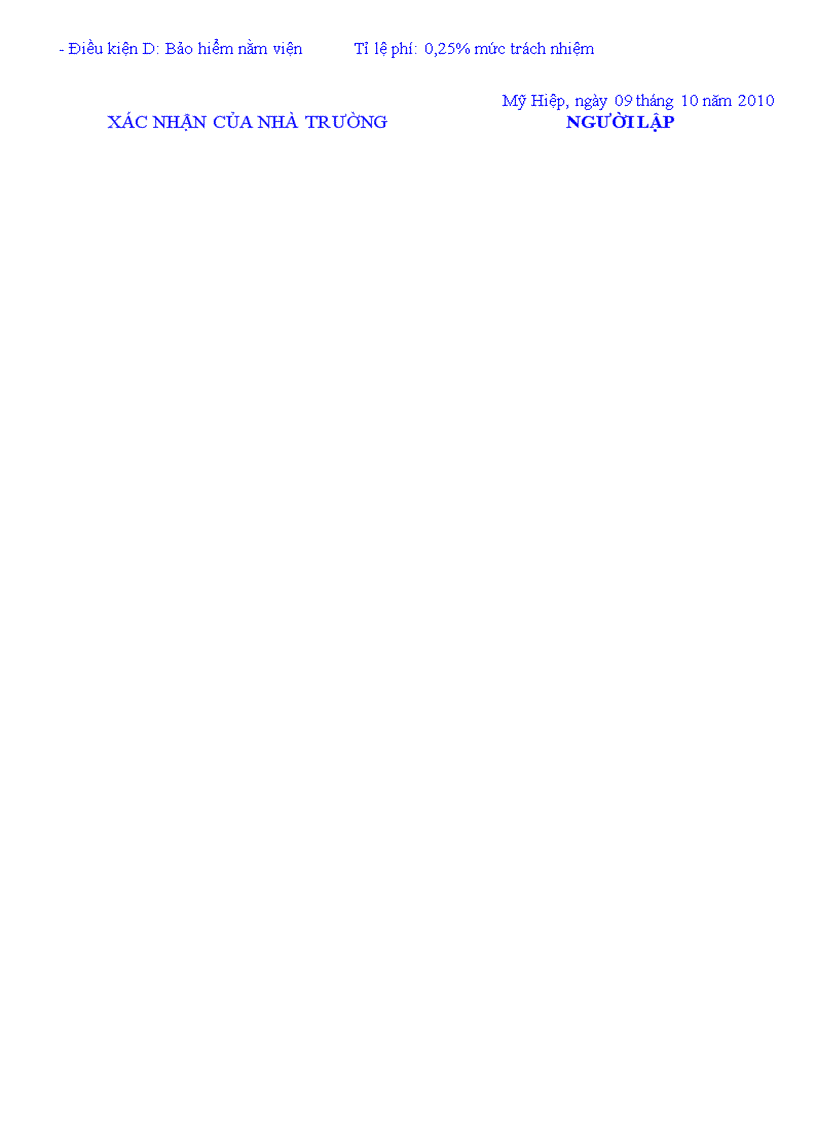 image for page Danh sách BHYT