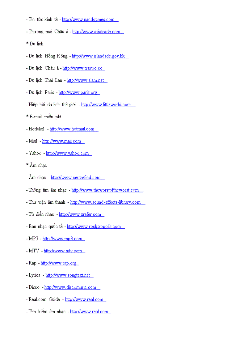 image for page Danh Sach Website huu ich