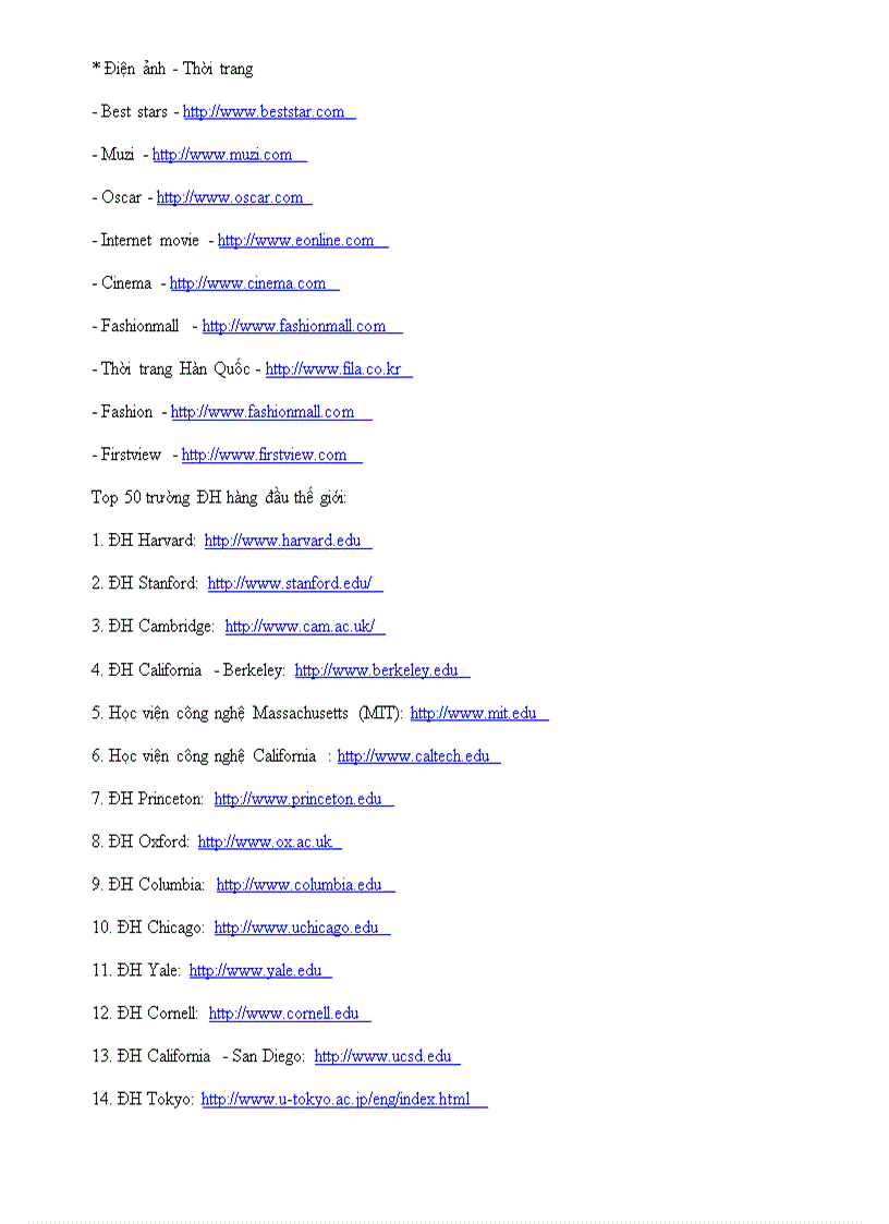 image for page Danh Sach Website huu ich