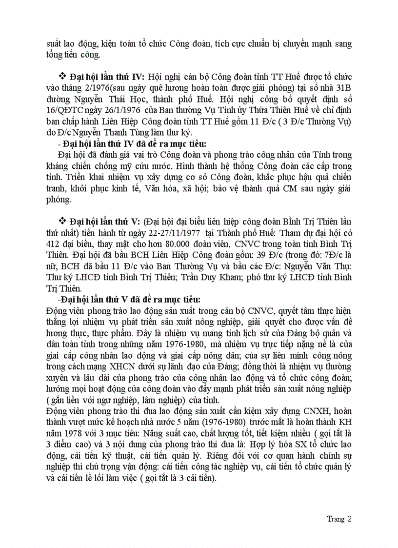 image for page Đáp án bài dụe thi công đoàn tỉnh thừa thiên huế có hình ảnh