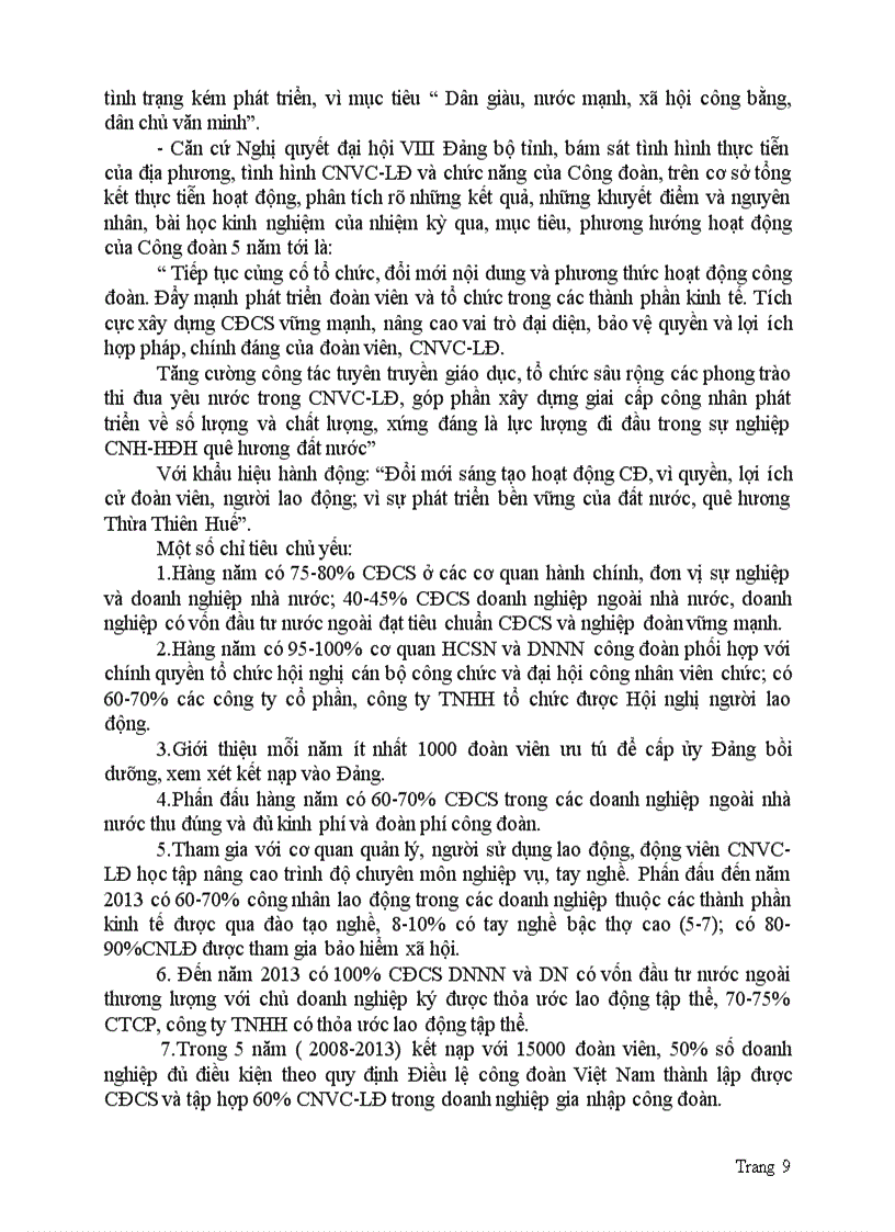 image for page Đáp án bài dụe thi công đoàn tỉnh thừa thiên huế có hình ảnh