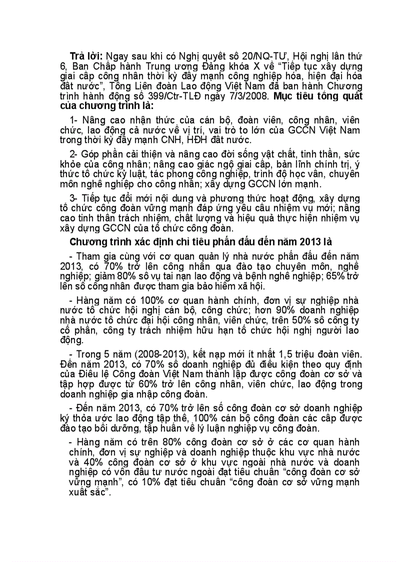 image for page Dap an hoan chinh cuoc thi tim hieu to chuc cong doan viet nam