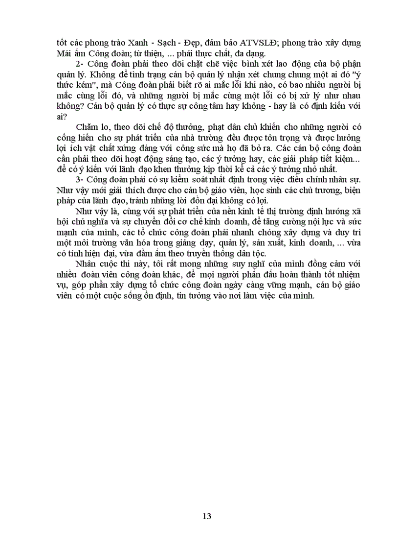 image for page Đáp Án Tìm Hiểu Công Đoàn Có Câu 6