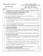 Đáp án Văn khối C