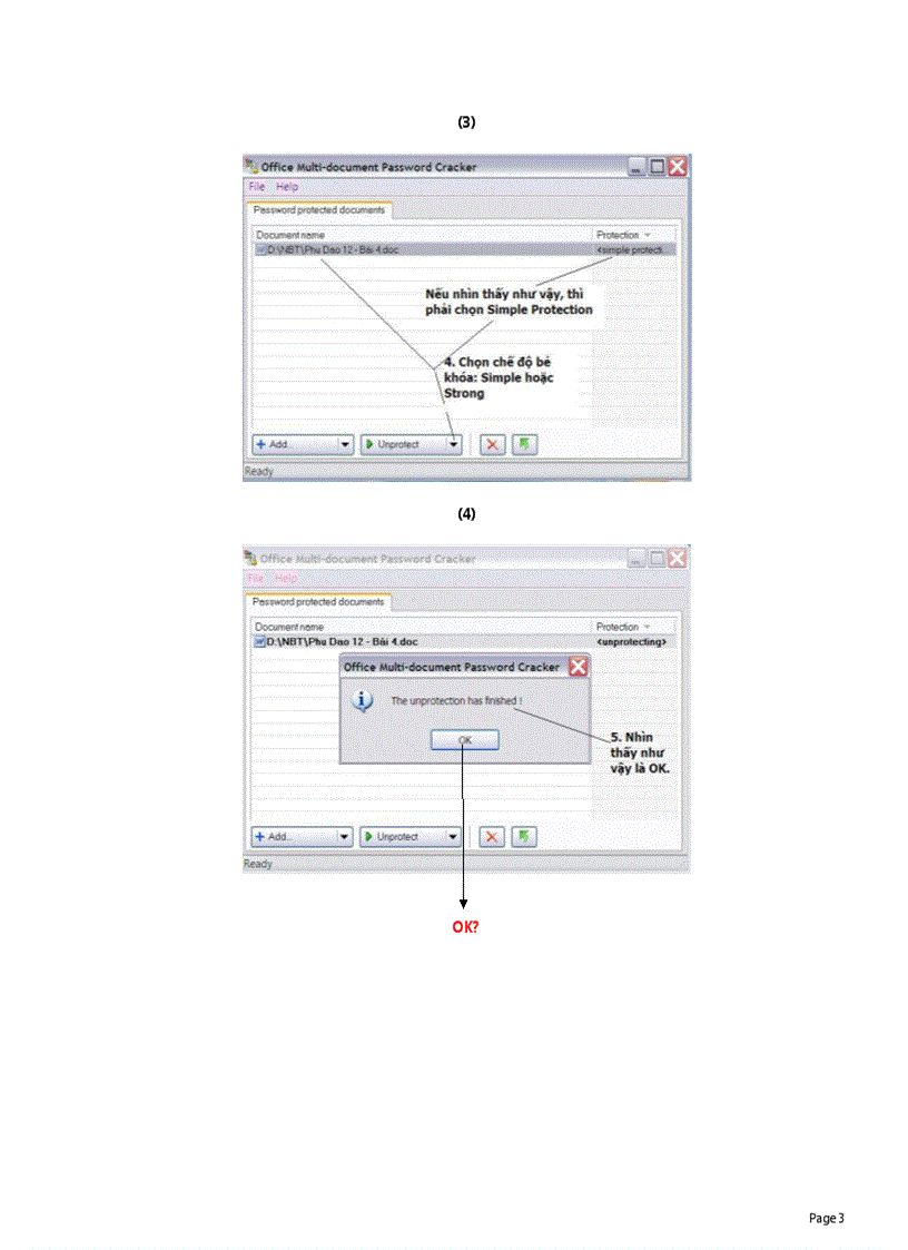 image for page DAT sang EXE Unprotect Word