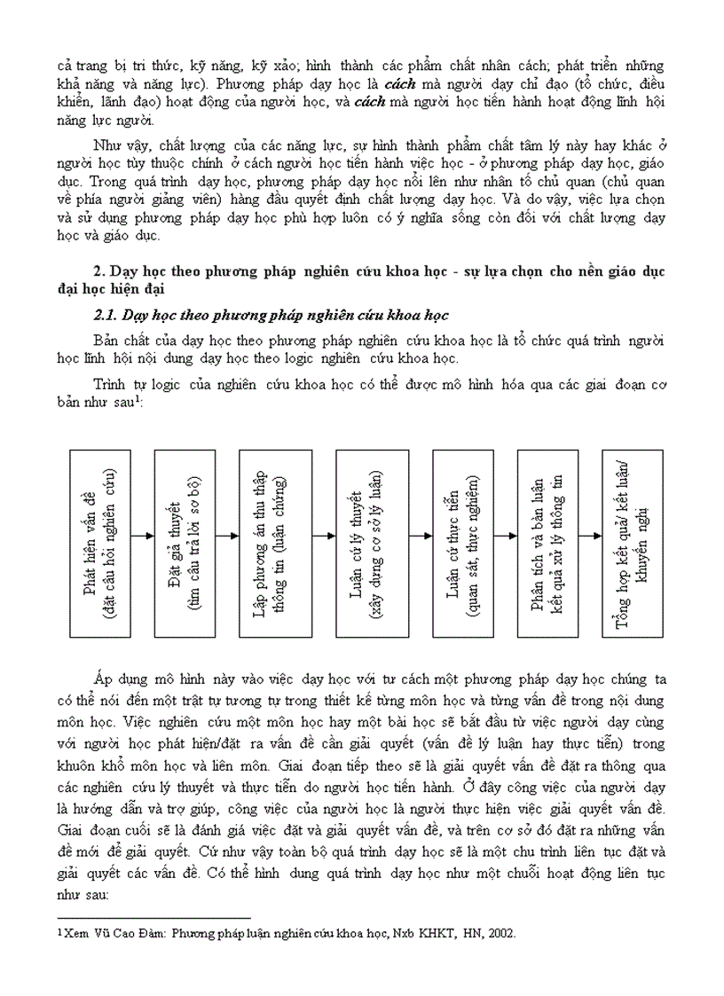 image for page Dạy học theo PP nghiên cứu khoa học