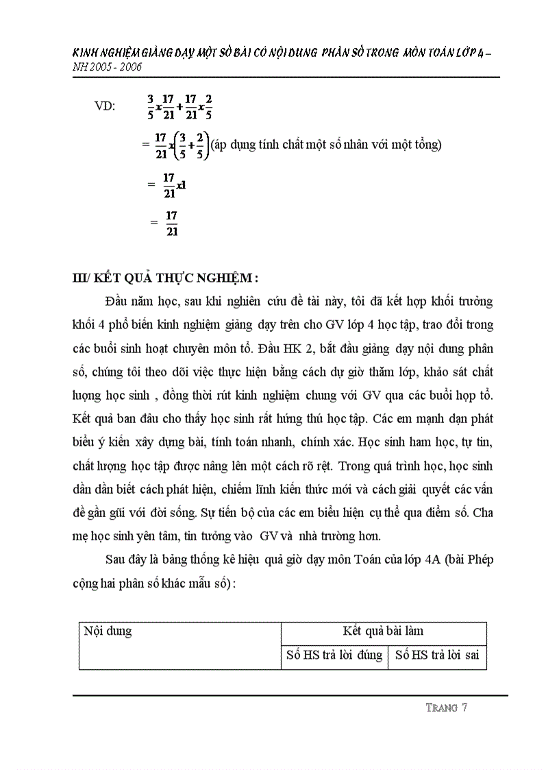 image for page Dạy phân số ở lớp 4