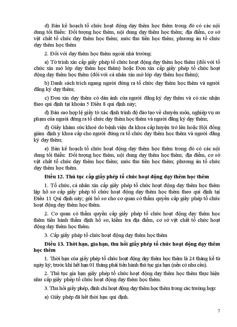 image for page Dạy thêm học thêm