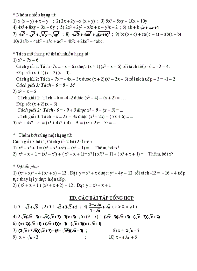 image for page Dạy tự chọn toán 9
