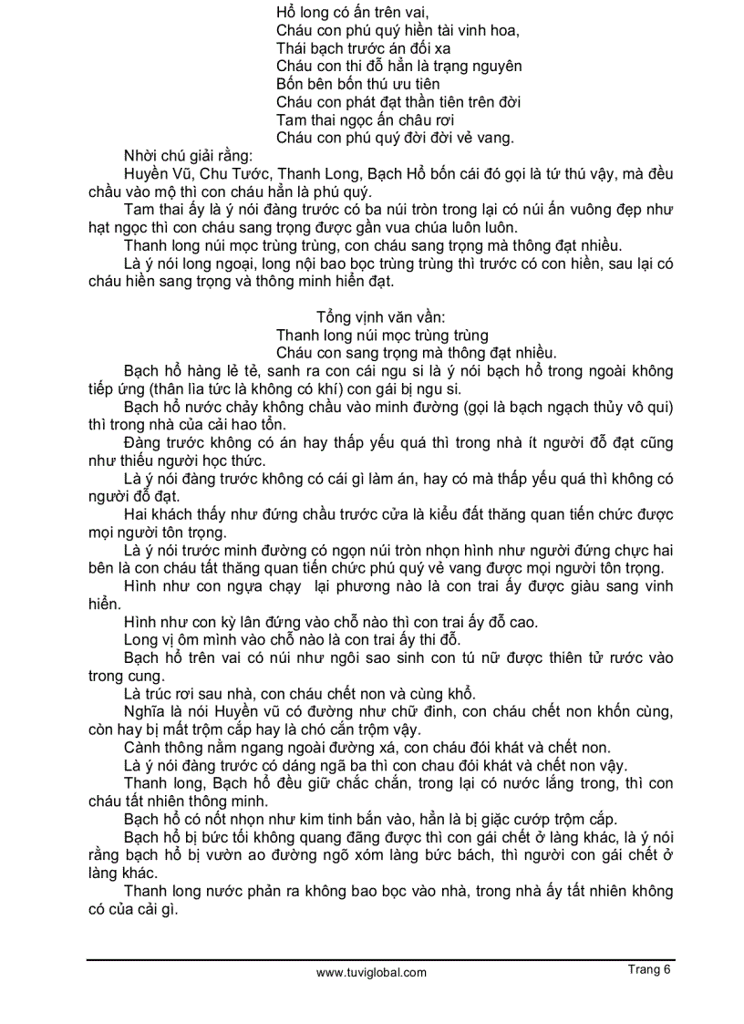 image for page Dạy về thuật phong thủy có phụ họa đồ