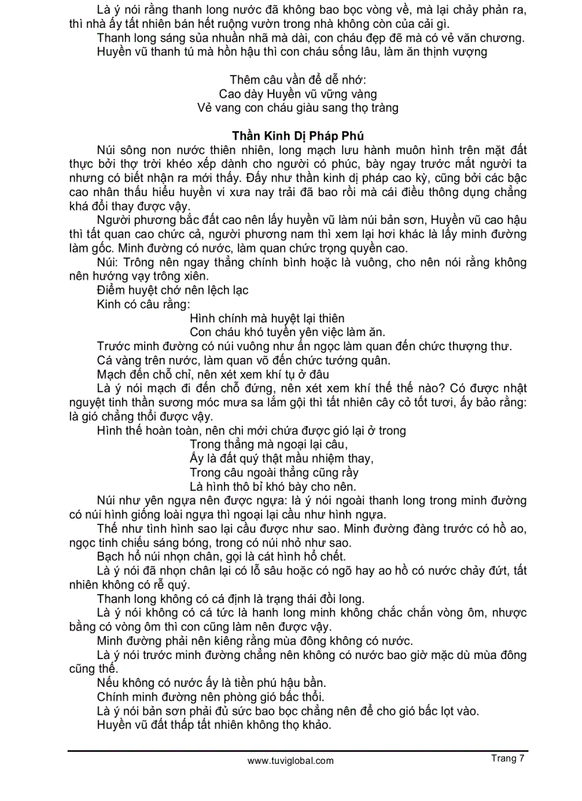 image for page Dạy về thuật phong thủy có phụ họa đồ