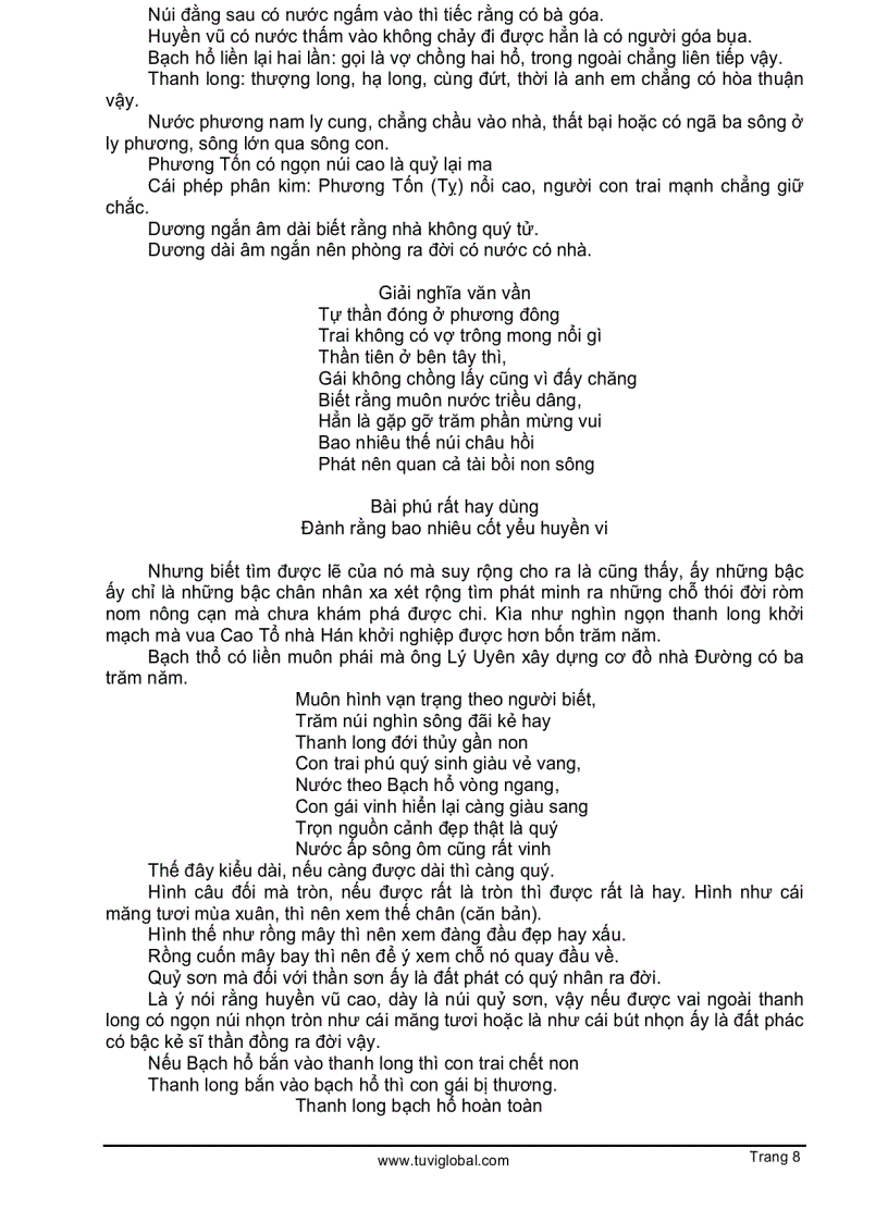image for page Dạy về thuật phong thủy có phụ họa đồ
