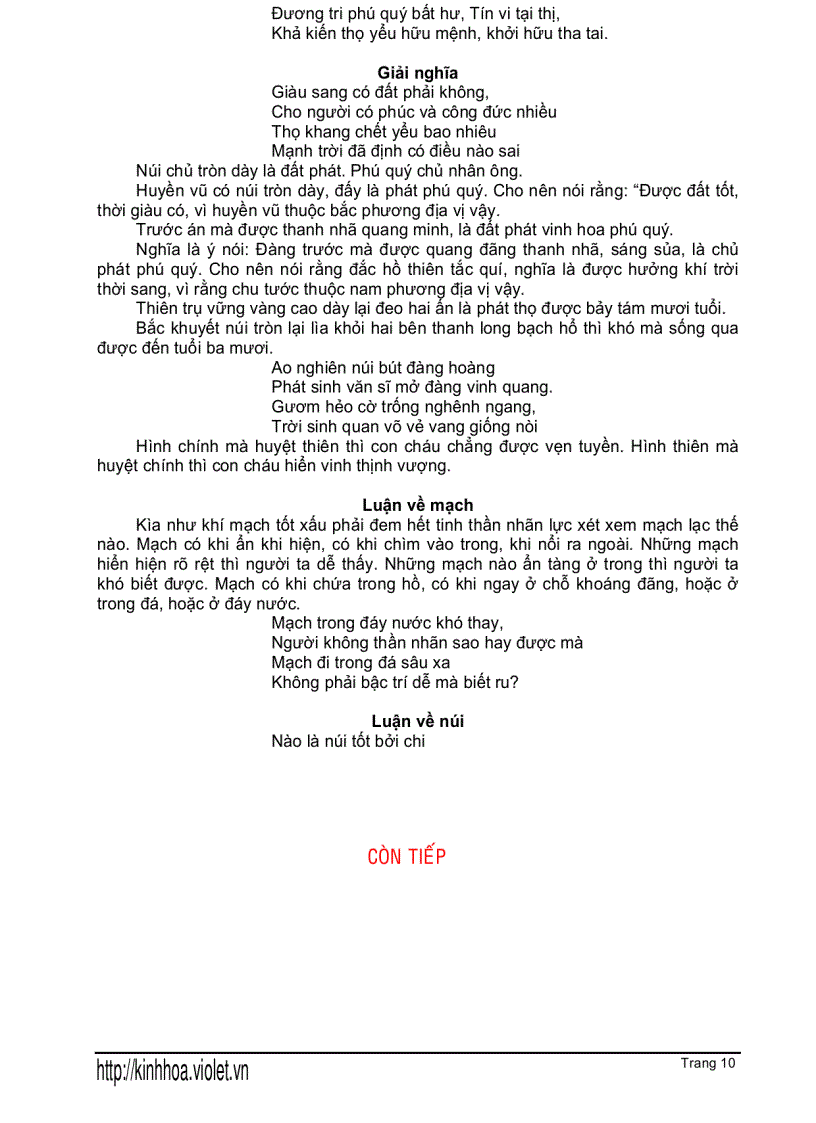 image for page Dạy về thuật phong thủy có phụ họa đồ