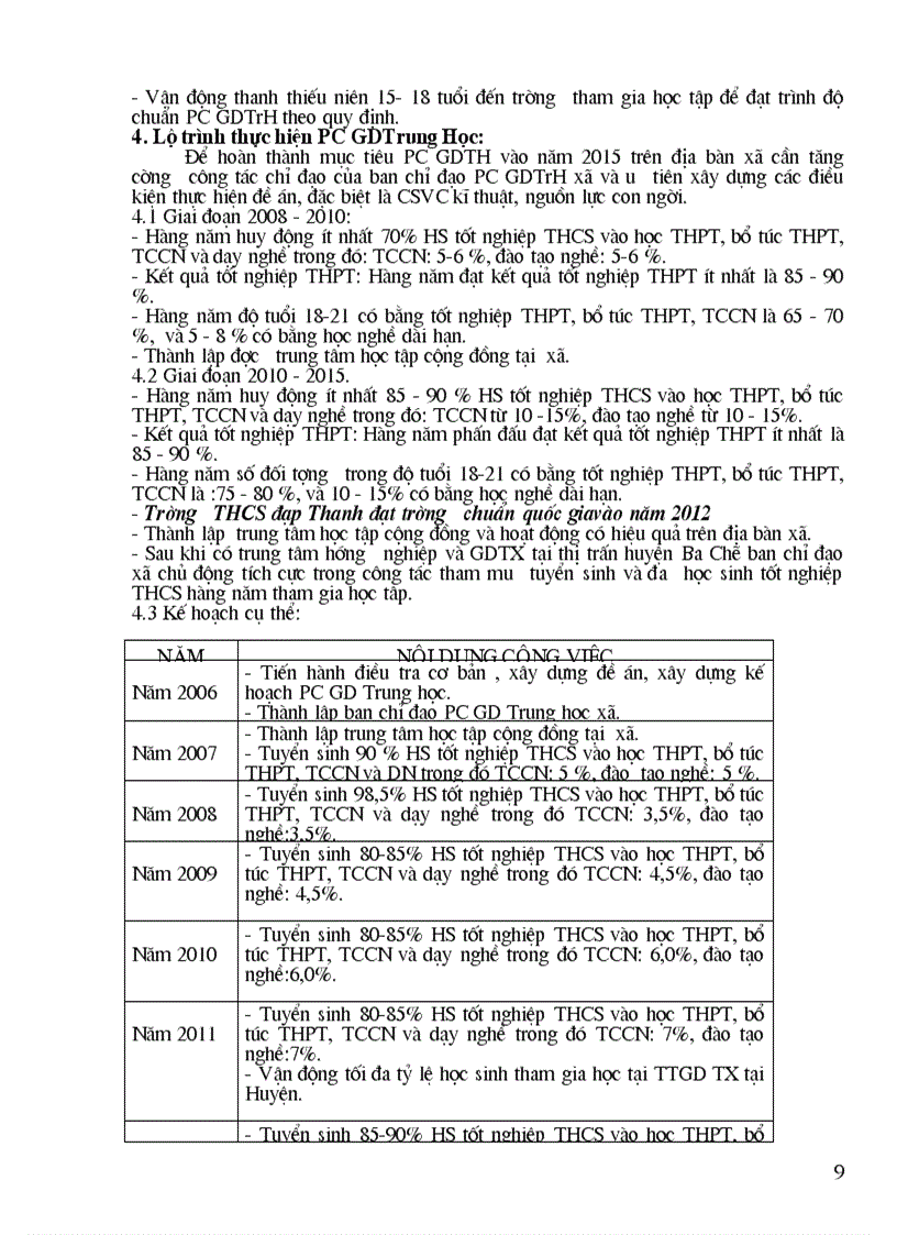 image for page Đề án PCGD TrH 2006 2015
