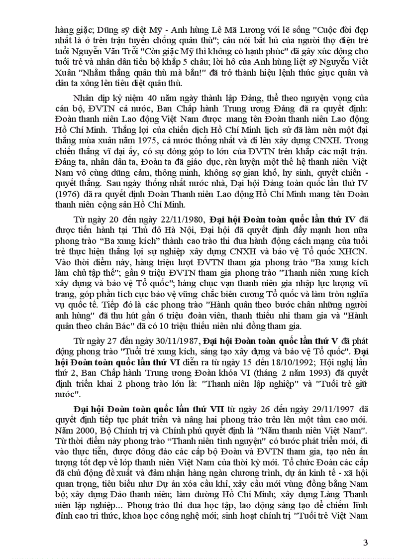 image for page Đề cương 80 năm thành lập Đoàn TNCS Hồ Chí Minh