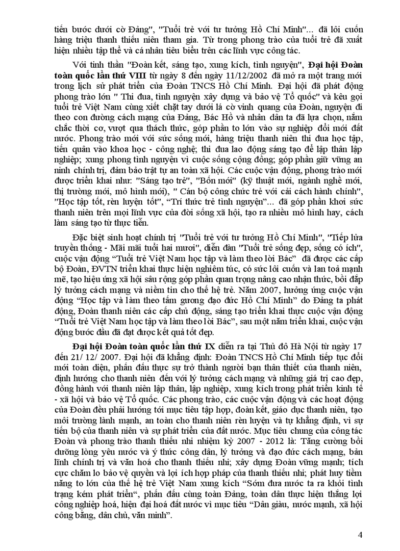 image for page Đề cương 80 năm thành lập Đoàn TNCS Hồ Chí Minh