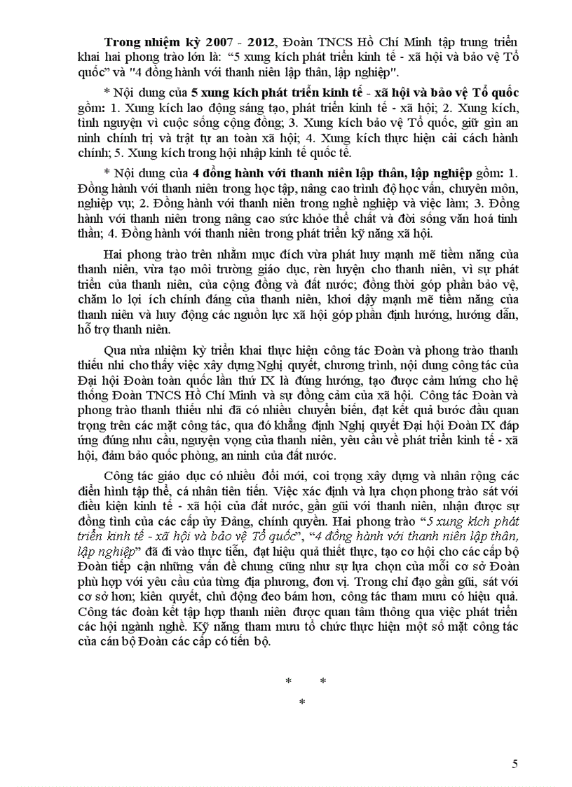 image for page Đề cương 80 năm thành lập Đoàn TNCS Hồ Chí Minh