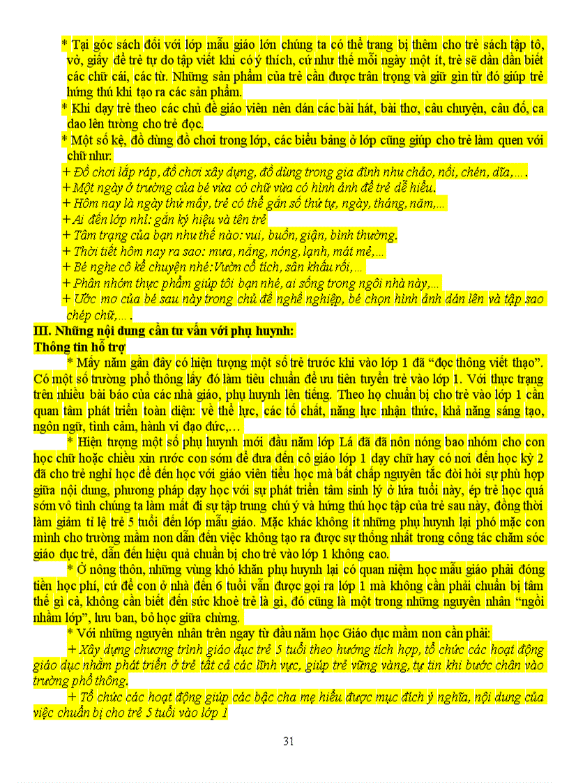 image for page Đề cương giáo dục mầm non ĐH mầm non