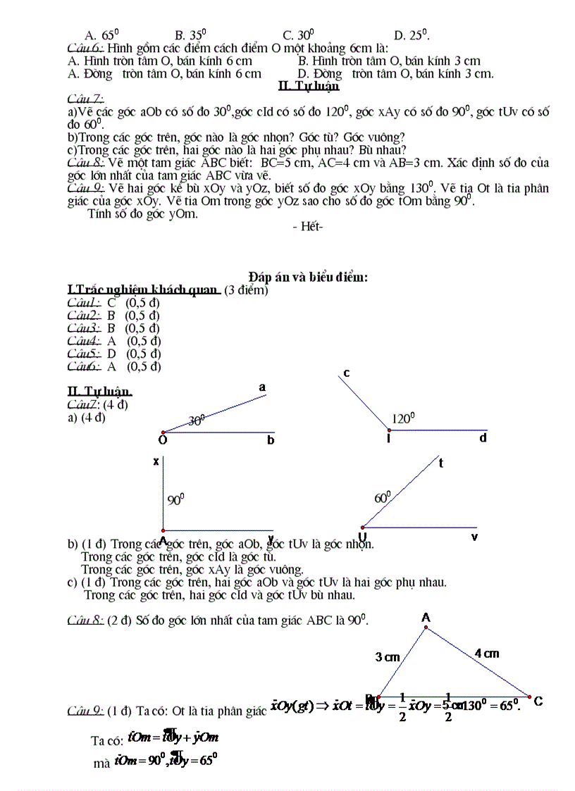 image for page De cuong on tap toan 6 ki 2