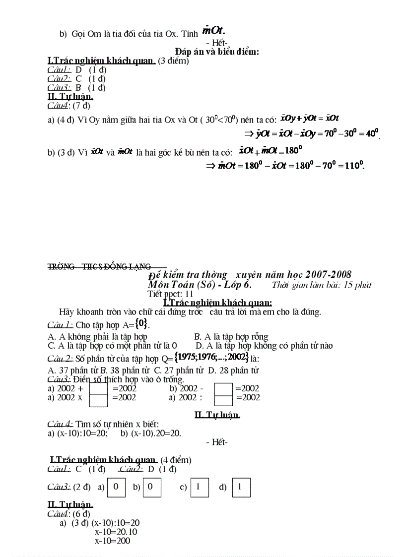 image for page De cuong on tap toan 6 ki 2