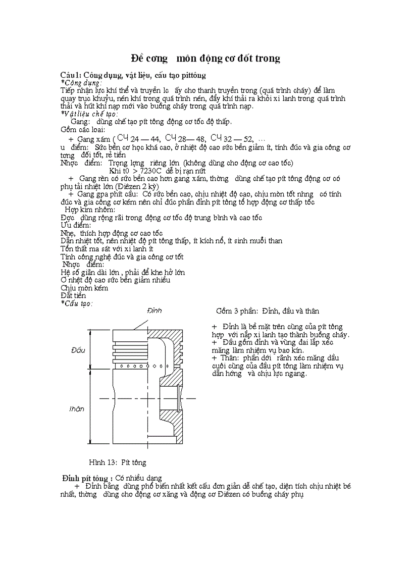 image for page De cuong on thi mon Dong co dot trong hay