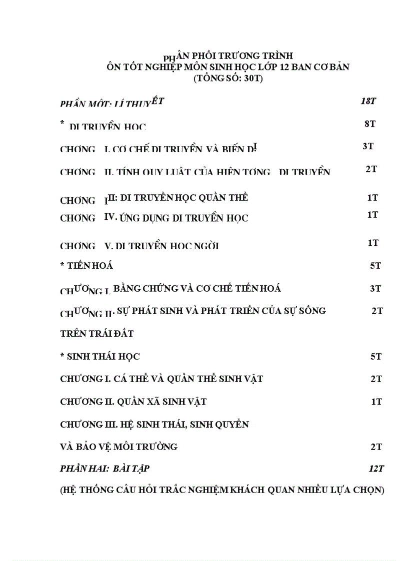 image for page Đề cương ôn thi TN THPT môn Sinh học