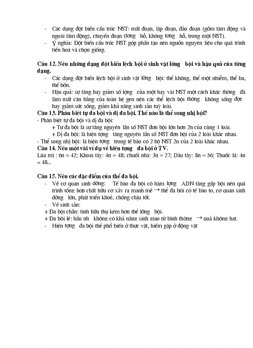 image for page Đề cương ôn thi TN THPT môn Sinh học