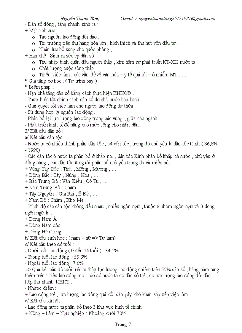 image for page Đề cương ôn thi tốt nghiệp đại học môn Địa lý