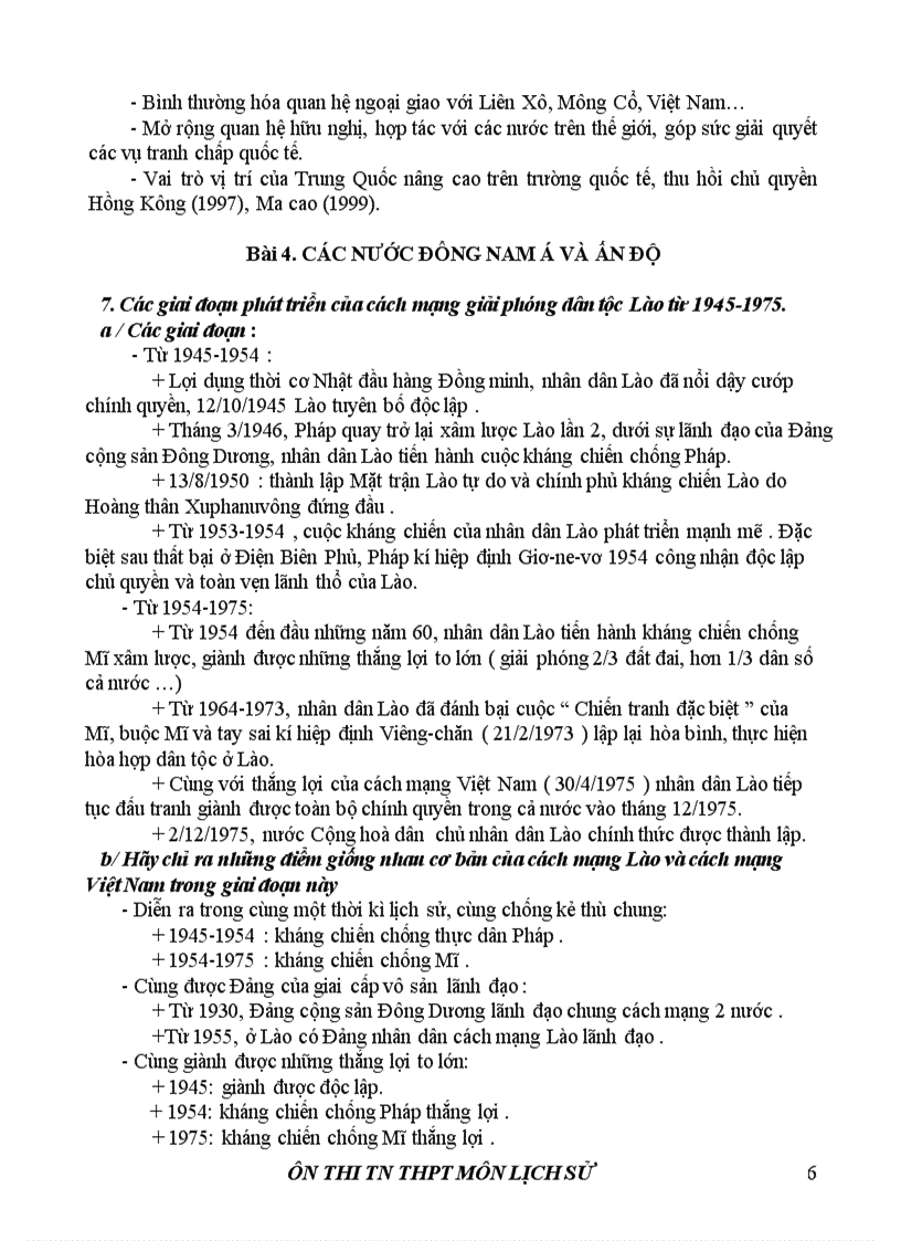 image for page Đề cương ôn thi tốt nghiệp sử 12