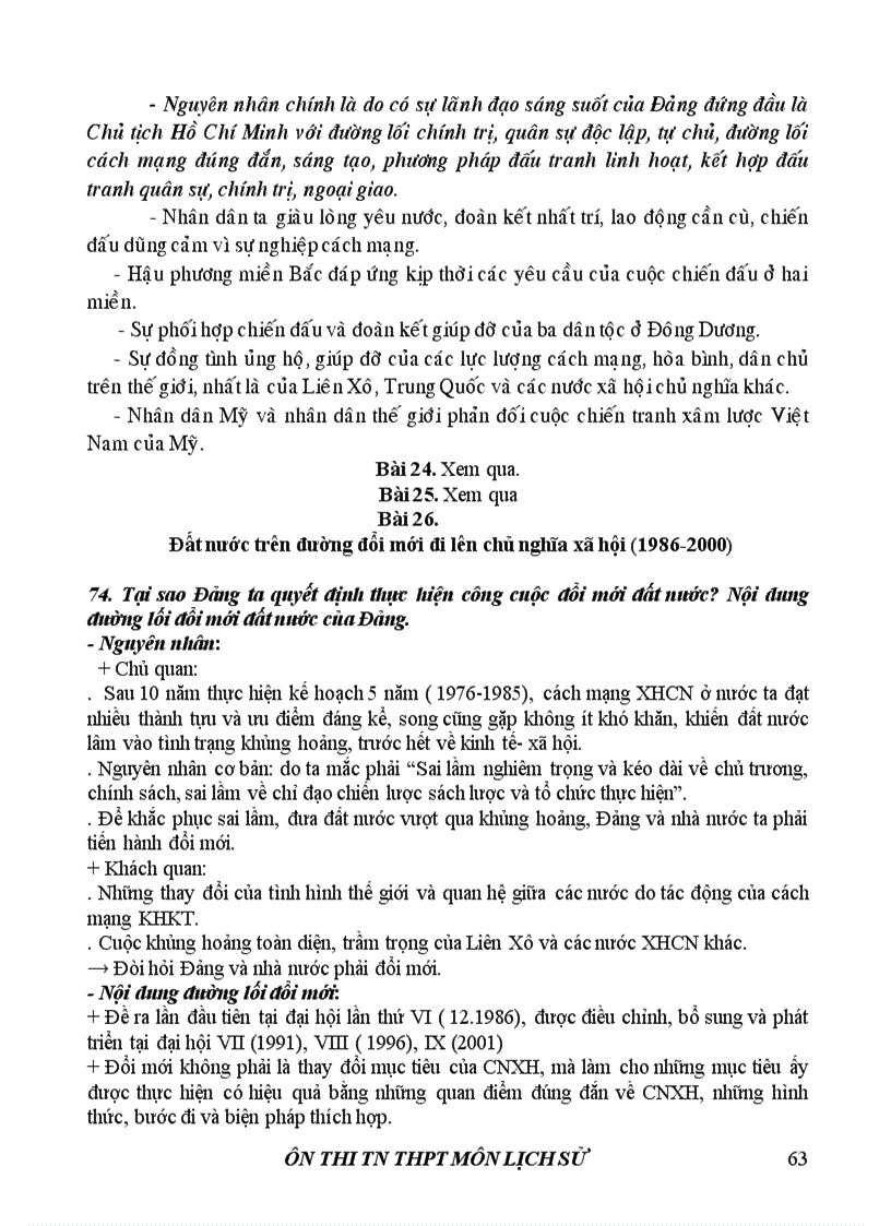 image for page Đề cương ôn thi tốt nghiệp sử 12