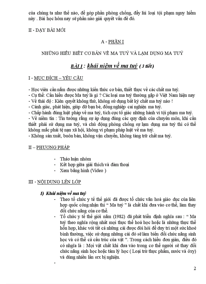 image for page Đề cương phòng chống ma tuý